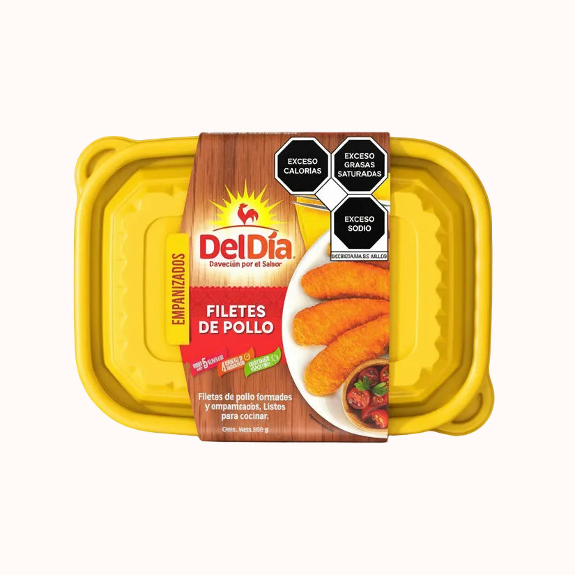 FILETE DE POLLO EMPANIZADO DEL DÍA c/500 g