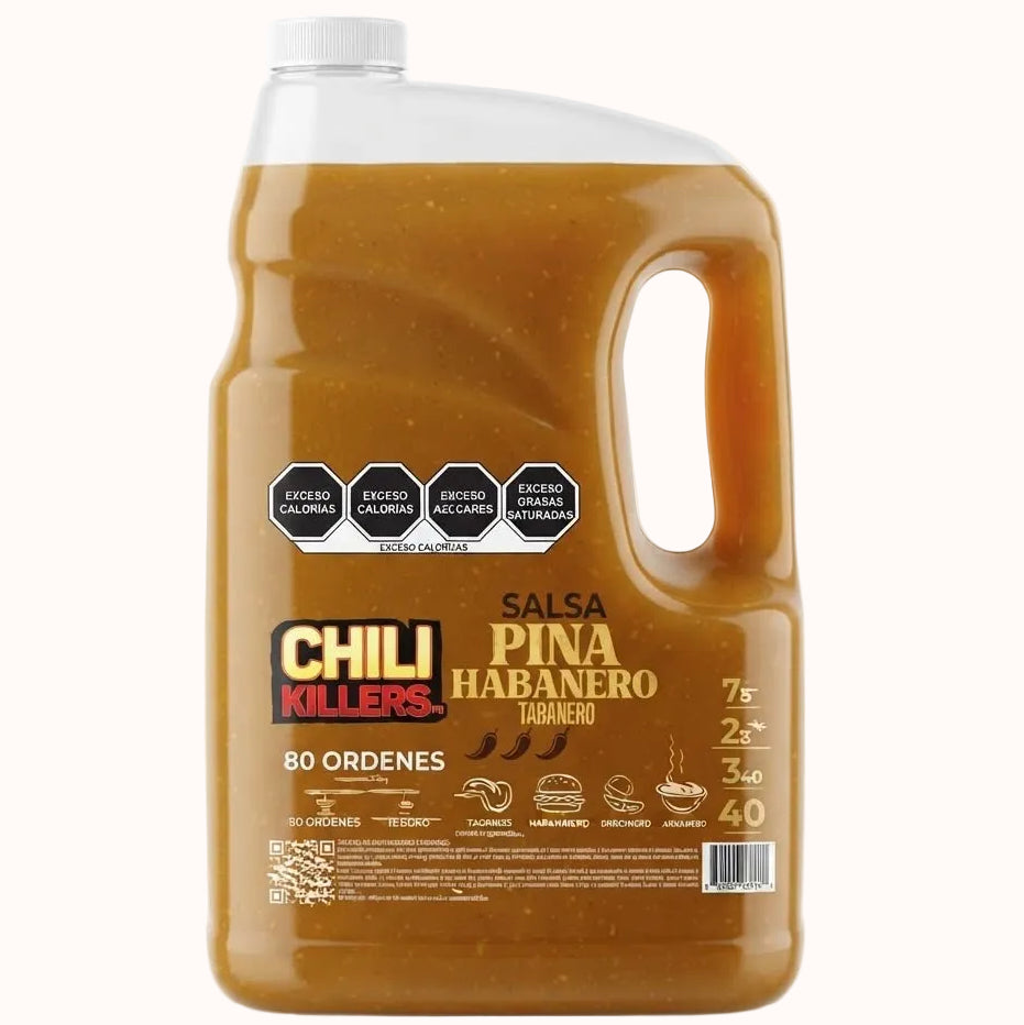 SALSA PIÑA HABANERO CHILI KILLERS c/4.3 kg