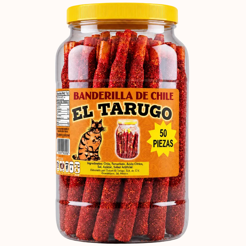 BANDERILLAS DE CHILE EL TARUGO c/50 pz