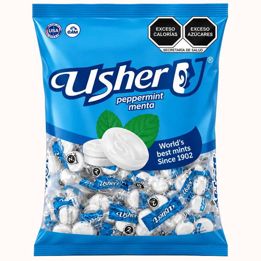 MENTAS USHER c/100 pz