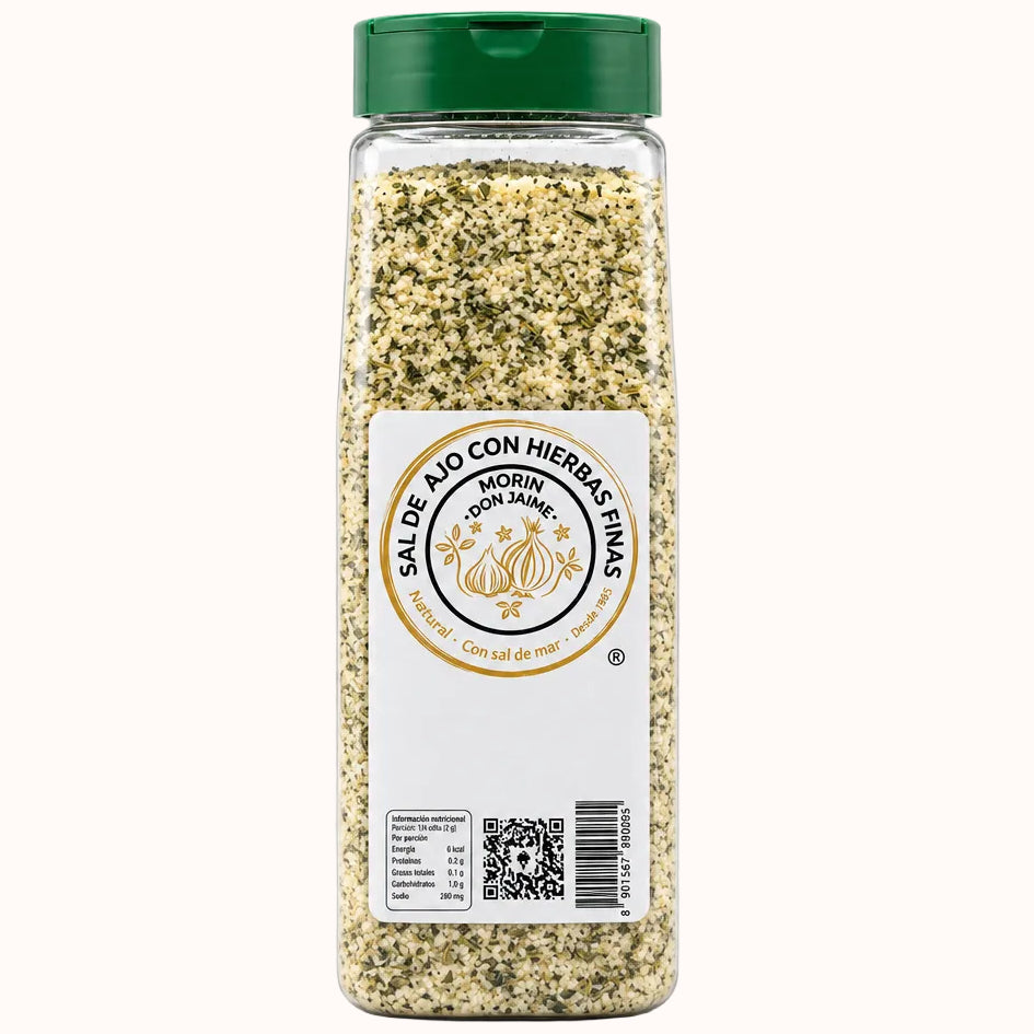 SAL DE AJO CON HIERBAS FINAS MORIN c/800 g