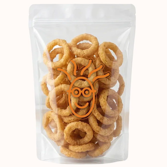 CHICHARRONES DE AROS DE CEBOLLA c/500 g