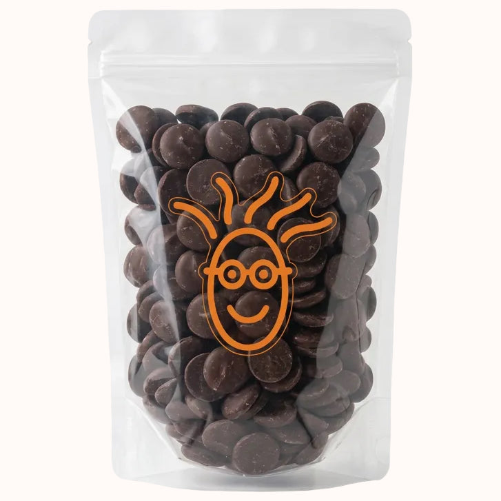 BOTÓN DE CHOCOLATE OSCURO c/1 kg