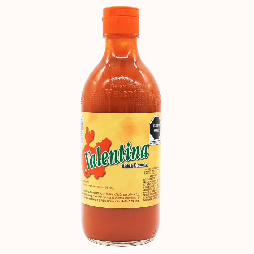 SALSA VALENTINA AMARILLA BOTELLA c/5 pz
