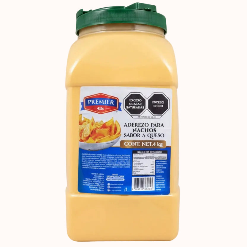 ADEREZO QUESO PARA NACHOS PREMIER c/4 kg