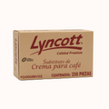 CREMA PARA CAFÉ NATURAL (CREMERO) LYNCOTT c/250 pz