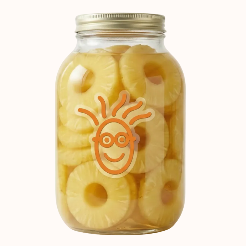PIÑA REBANADA AL ALMIBAR c/3 kg