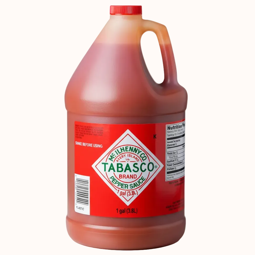 SALSA TABASCO c/60 mL, c/355 mL o c/3.8 L