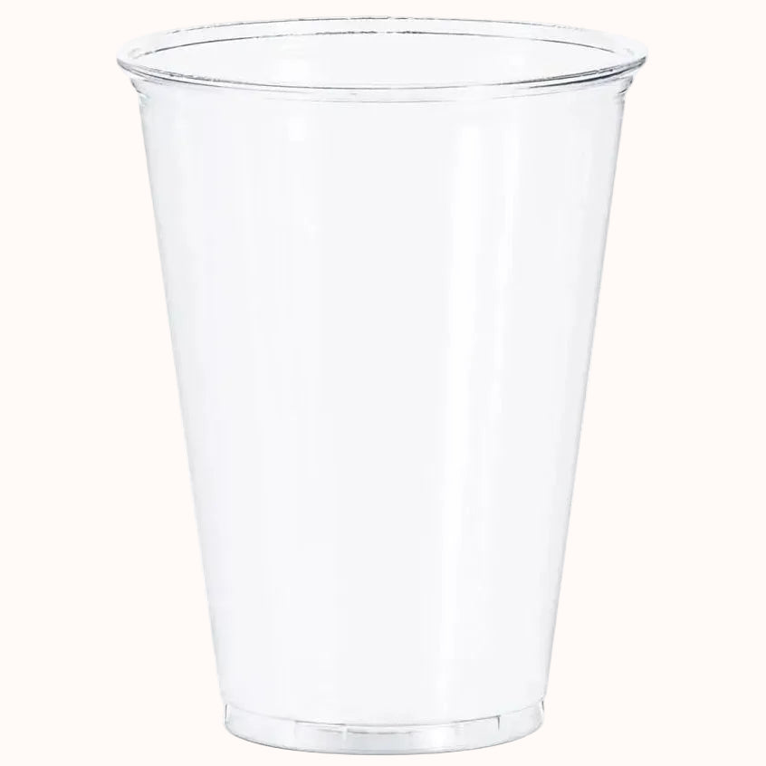 VASO TIPO CRISTAL c/ TAPA BURBUJA SOLO CUP c/50 pz