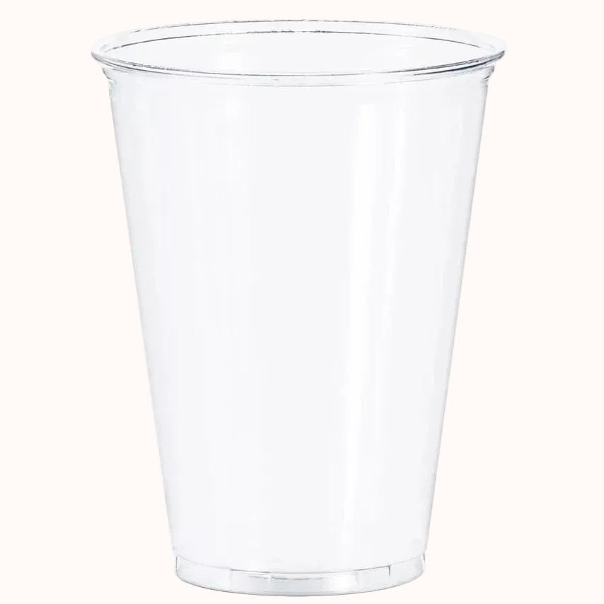 VASO TIPO CRISTAL c/ TAPA BURBUJA SOLO CUP c/50 pz