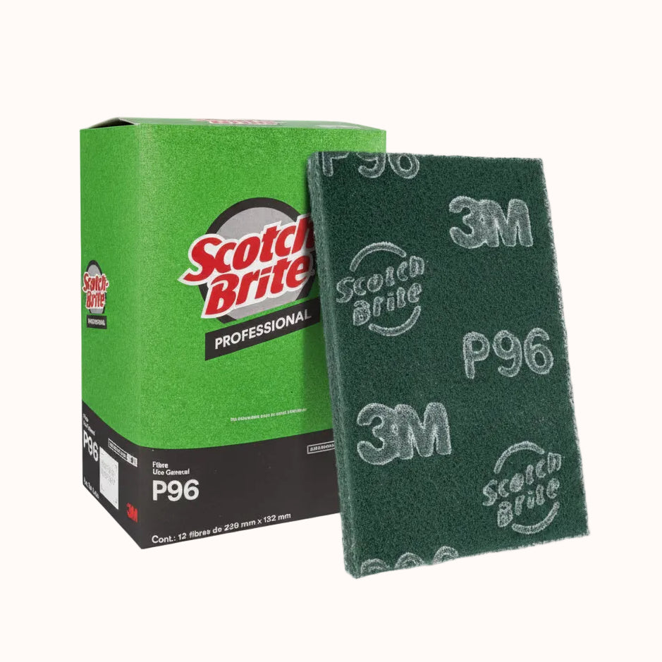 FIBRA VERDE P-96 SCOTCH-BRITE c/12 pz