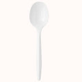 CUBIERTOS DESECHABLES BLANCOS GRANDES c/250 pz
