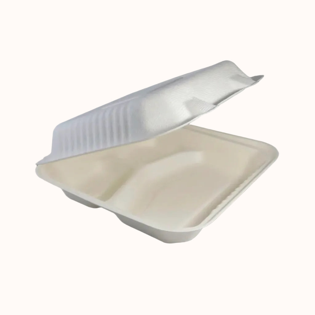 CONTENEDOR DE BAGAZO 9X9 c/ DIVISIÓN BIO c/50 pz