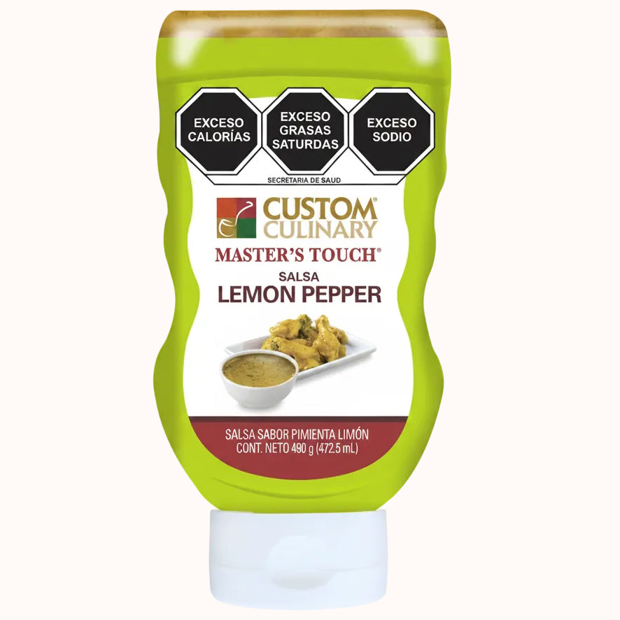 SALSA LEMON PEPPER c/490 g