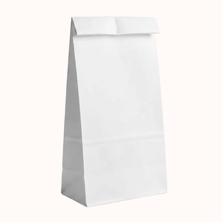 BOLSA DE PAPEL KRAFT p/ALIMENTOS c/100 pz