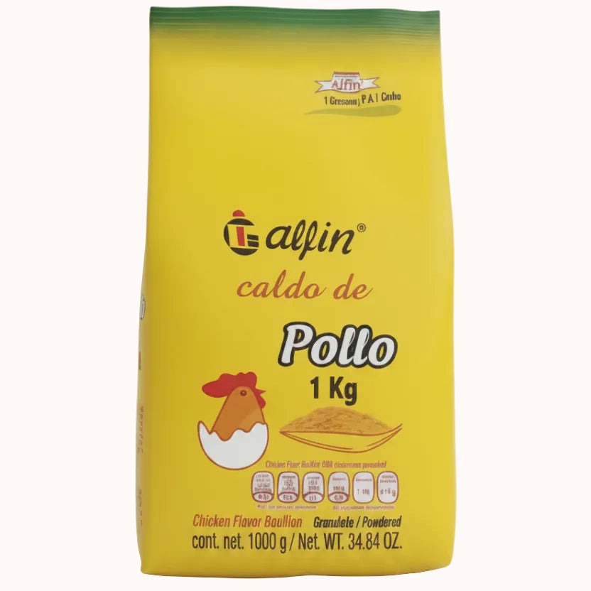 CALDO DE POLLO ALFIN c/1 o c/5 kg
