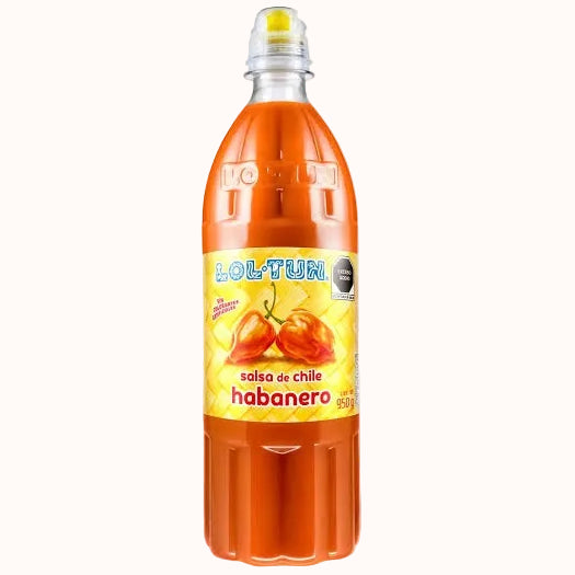 SALSA CHILE HABANERO LOL-TUN c1/ o /4 L
