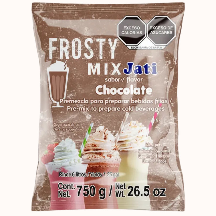 POLVOS BASE FROSTY MIX VARIOS SABORES c/750 g