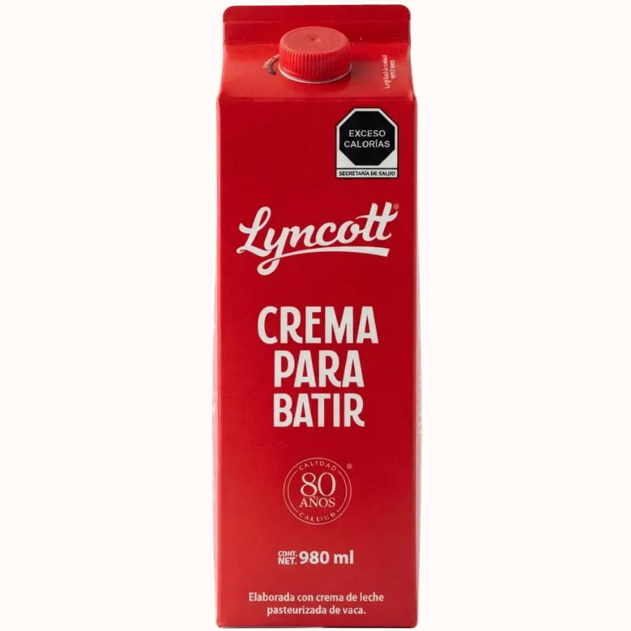 CREMA PARA BATIR LYNCOTT c/980 mL