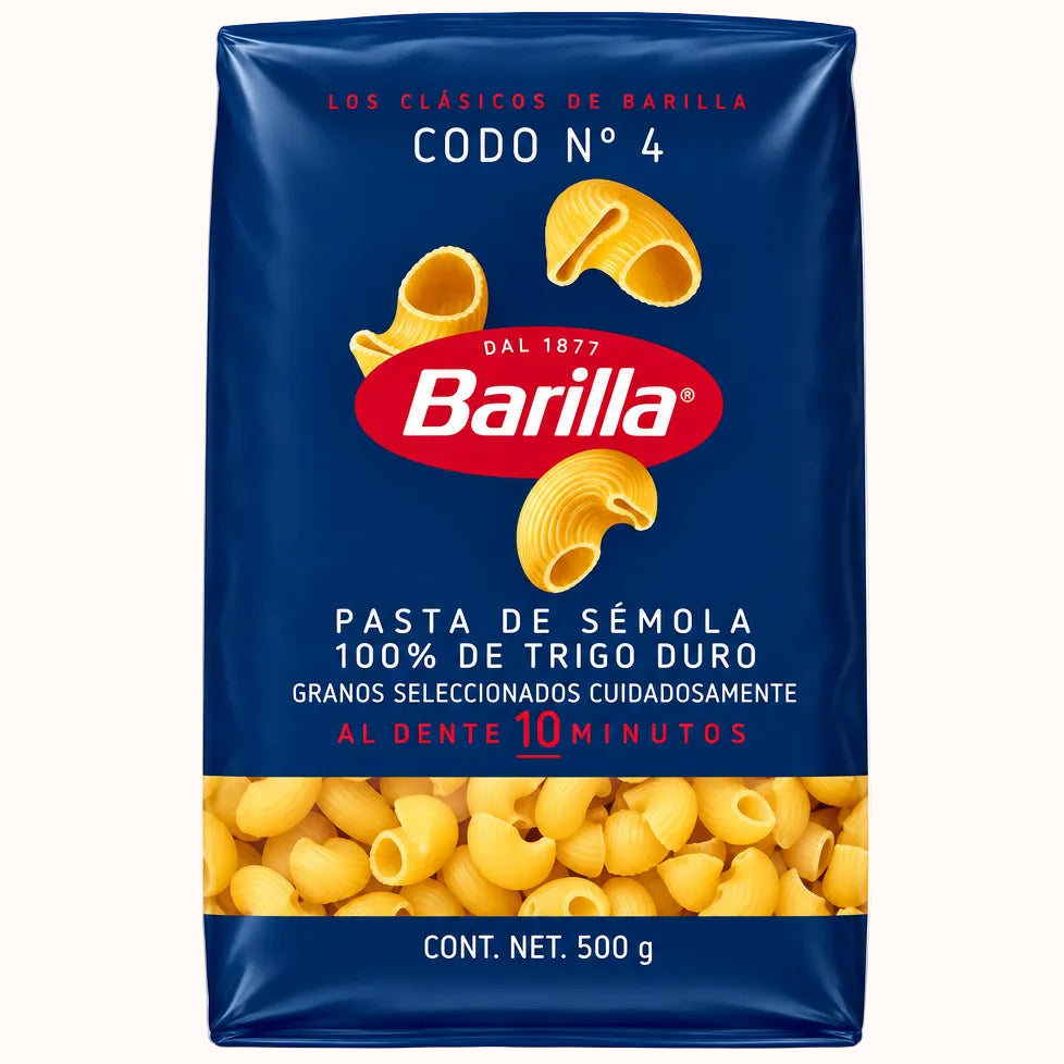 PASTA BARILLA VARIOS TIPOS  c/500 g
