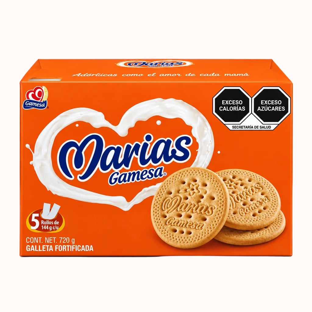 GALLETAS MARIAS GAMESA c/720 g