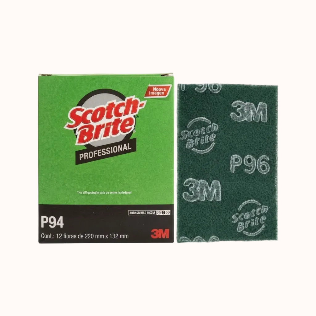 FIBRA VERDE P-96 SCOTCH-BRITE c/12 pz