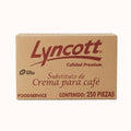 CREMA PARA CAFÉ (CREMERO) LYNCOTT c/250 pz