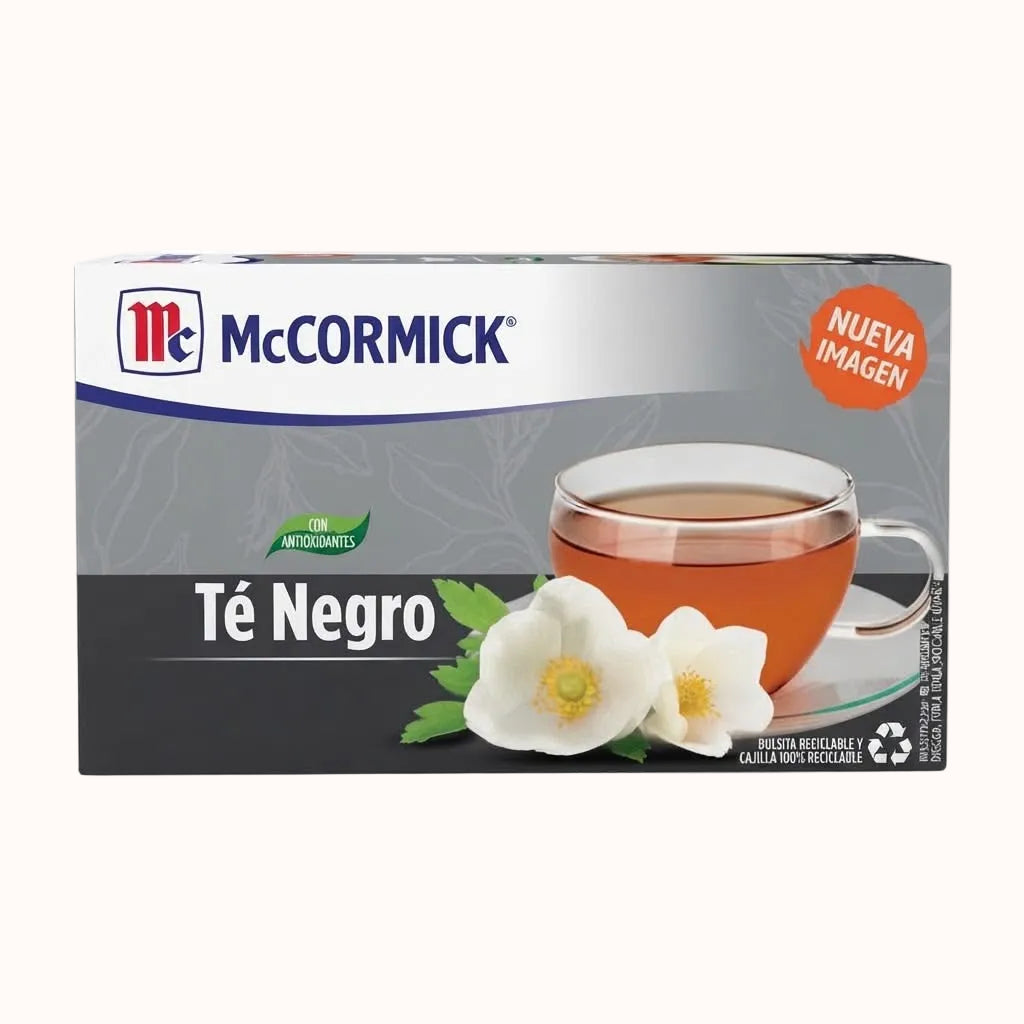TÉ NEGRO McCORMICK c/25 pz