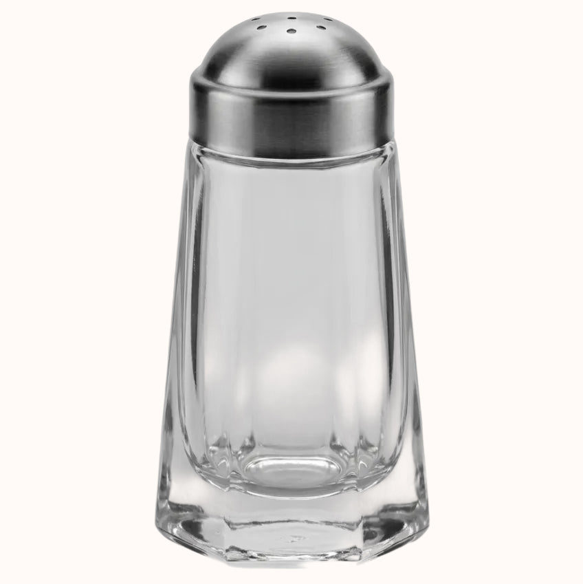 SALERO / PIMENTERO DE CRISTAL c/2 pz
